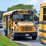 School bus, USA, yellow