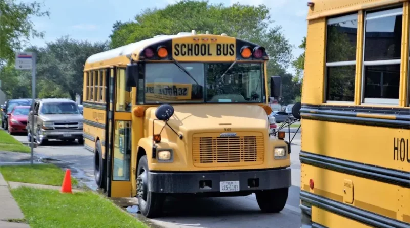 School bus, USA, yellow