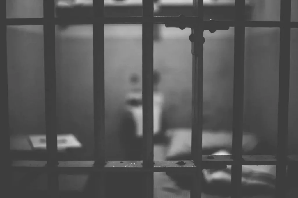 Prison, noir, détenu