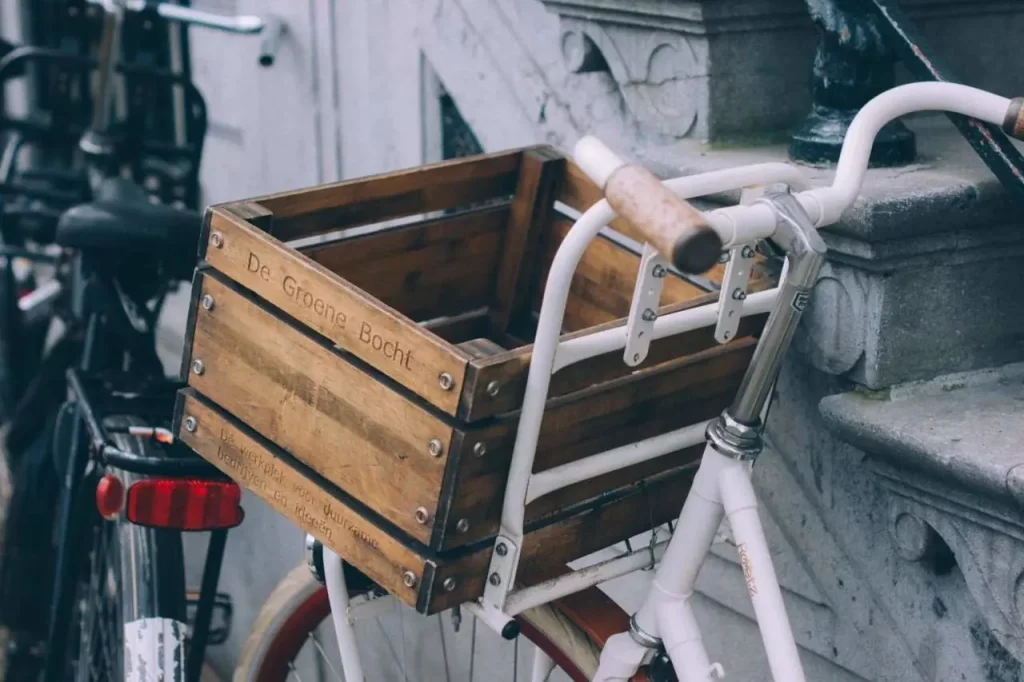 Vélo, panier, écologie