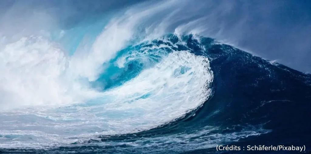 Vague, océan, tempête