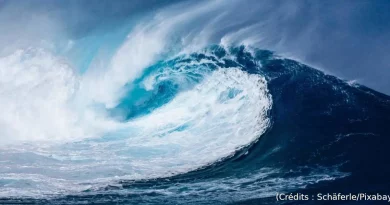Vague, océan, tempête