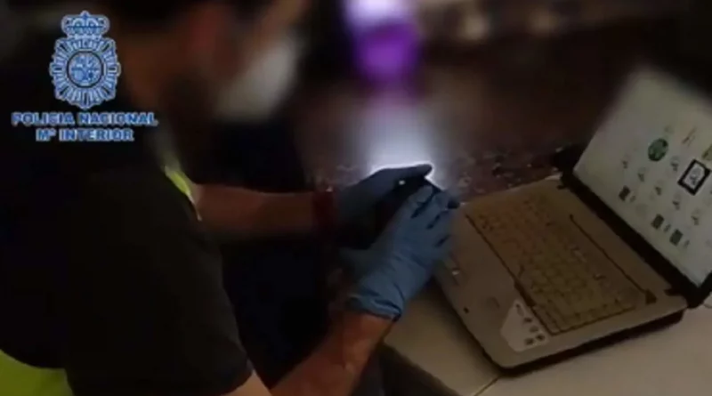 Vidéo, police, capture