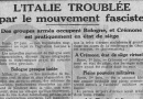 Il y a cent ans… l’armée fasciste de Mussolini à Bologne