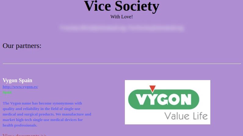 Le ransomware Vice Society publie des données de l’entreprise française Vygon sur le sol ibérique