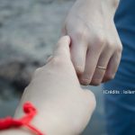 attachement, bracelet, mains