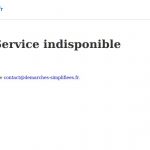 Indisponible, site , ddos