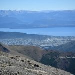 Ville, volcan, paysage
