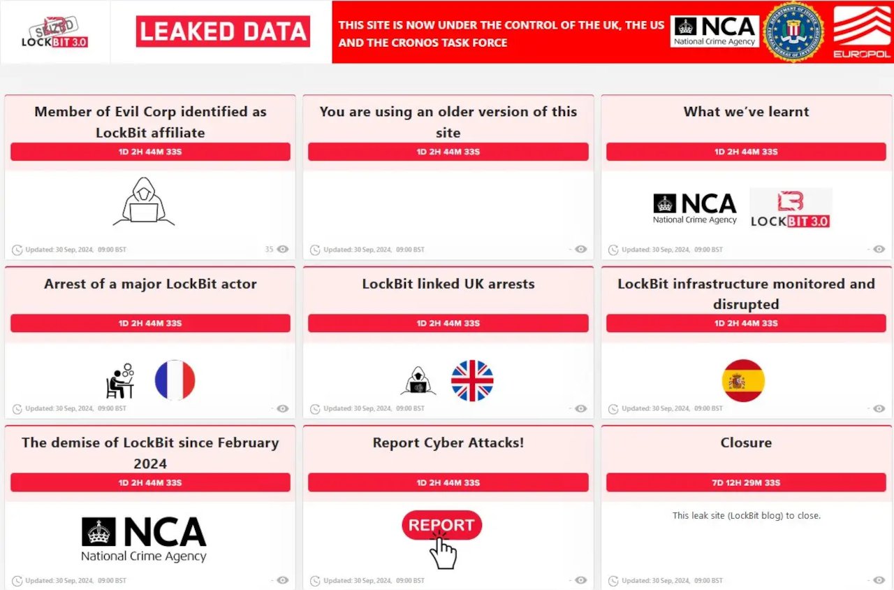 Coup de filet contre le ransomware Lockbit 3.0