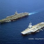 Mer, porte-avions, militaire