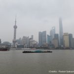 Shanghai, Brouillard, mégapole