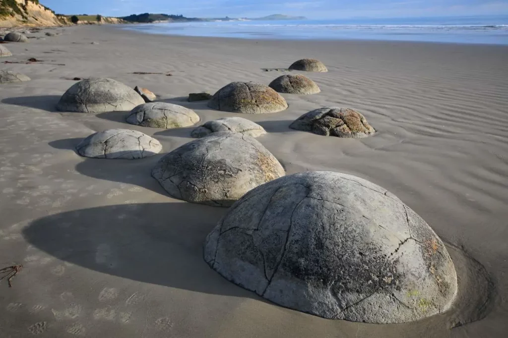 rocher, new-zealand, plage