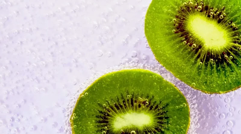 Kiwi, fruits, bulles