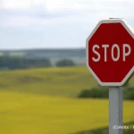 Stop, colza, france