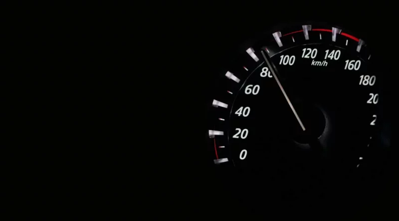 Compteur, cadran, vitesse