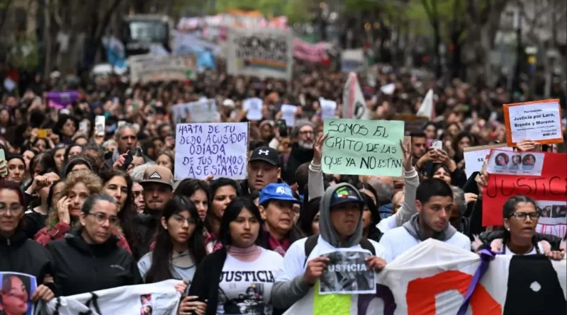 Foule, manifestation, argentine