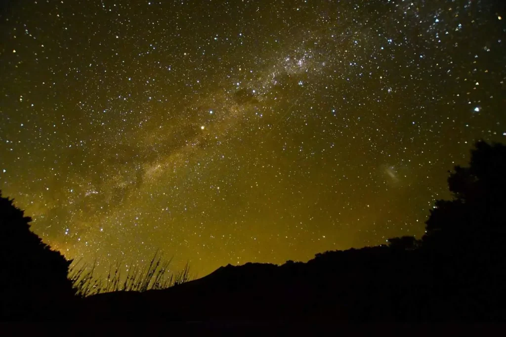 Photo, voix lactée, nuit