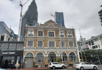 Auckland, Northern Steamship Building, New-zealand