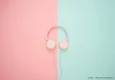 Casque, Bluetooth, rose