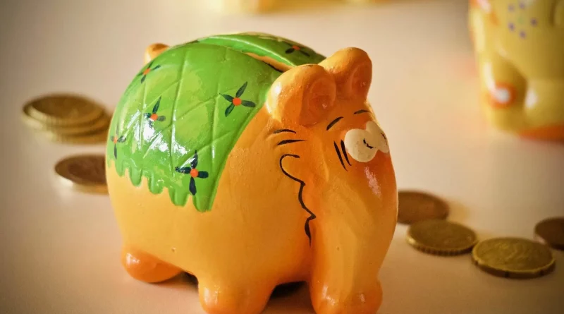 Bank, éléphant, tirelire